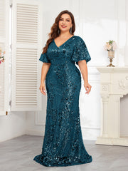 Plus Size Formal Prom Dress