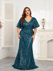 Plus Size Formal Prom Dress