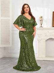 Plus Size Formal Prom Dress