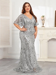 Plus Size Formal Prom Dress