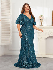 Plus Size Formal Prom Dress
