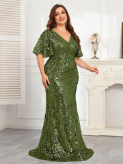 Plus Size Formal Prom Dress