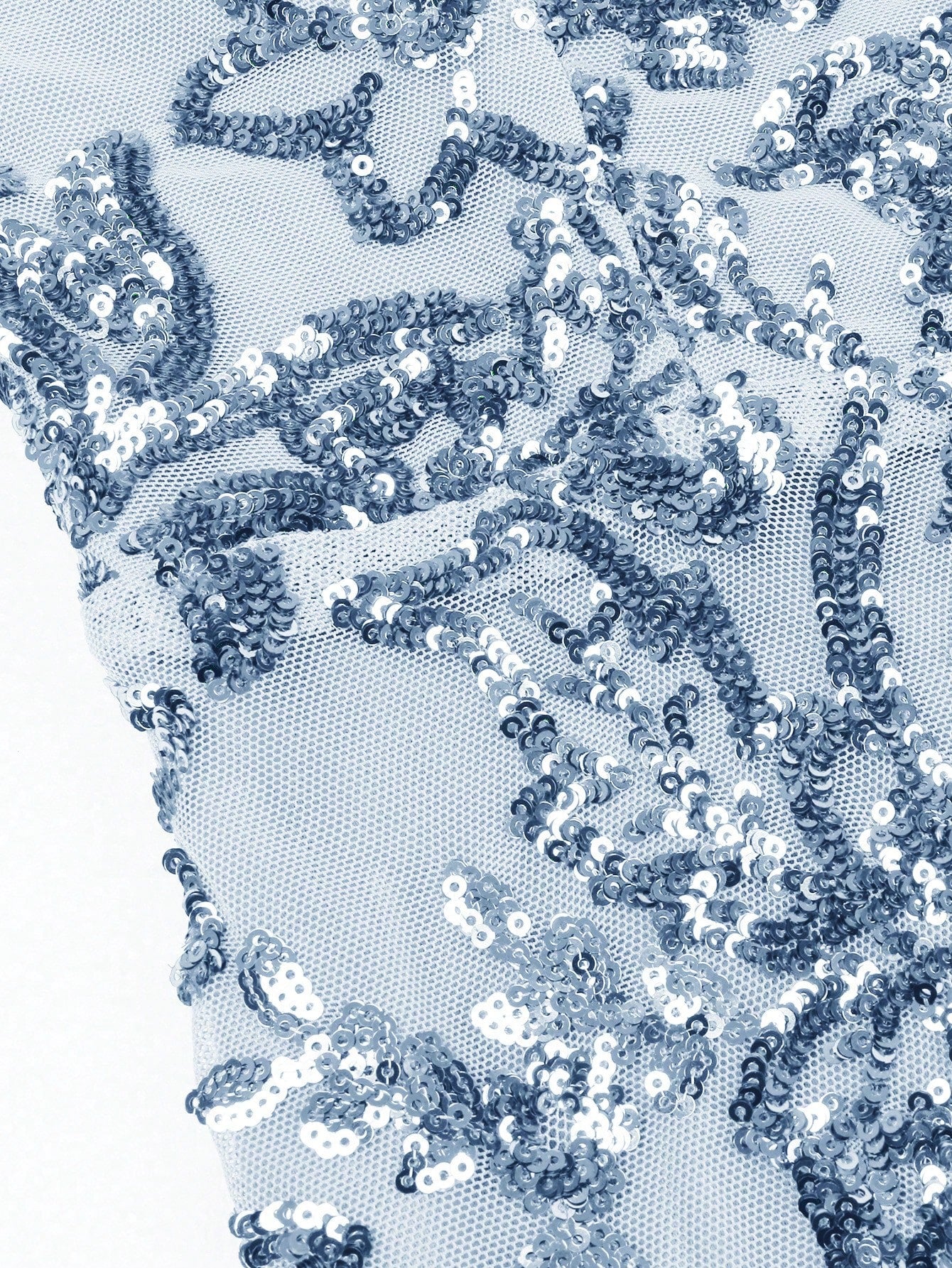Plus Sequin Decor Mermaid Hem Party Dress | XUIBOL