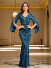 Long Sleeve Formal Dresses