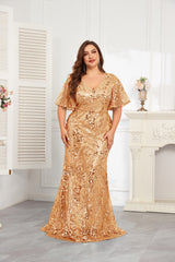Plus Size Formal Prom Dress