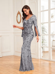 Long Sleeve Formal Dresses