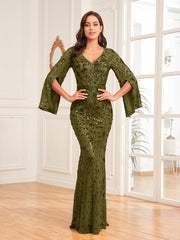 Long Sleeve Formal Dresses