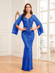 Long Sleeve Formal Dresses