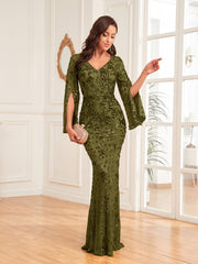 Long Sleeve Formal Dresses