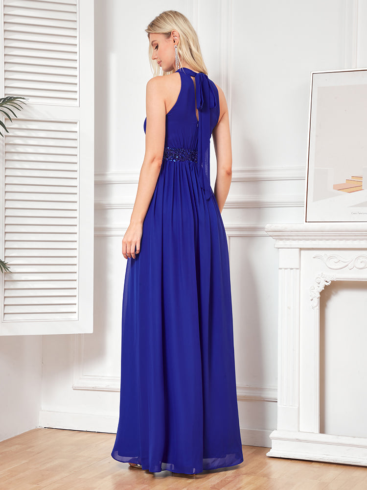 blue gown dress