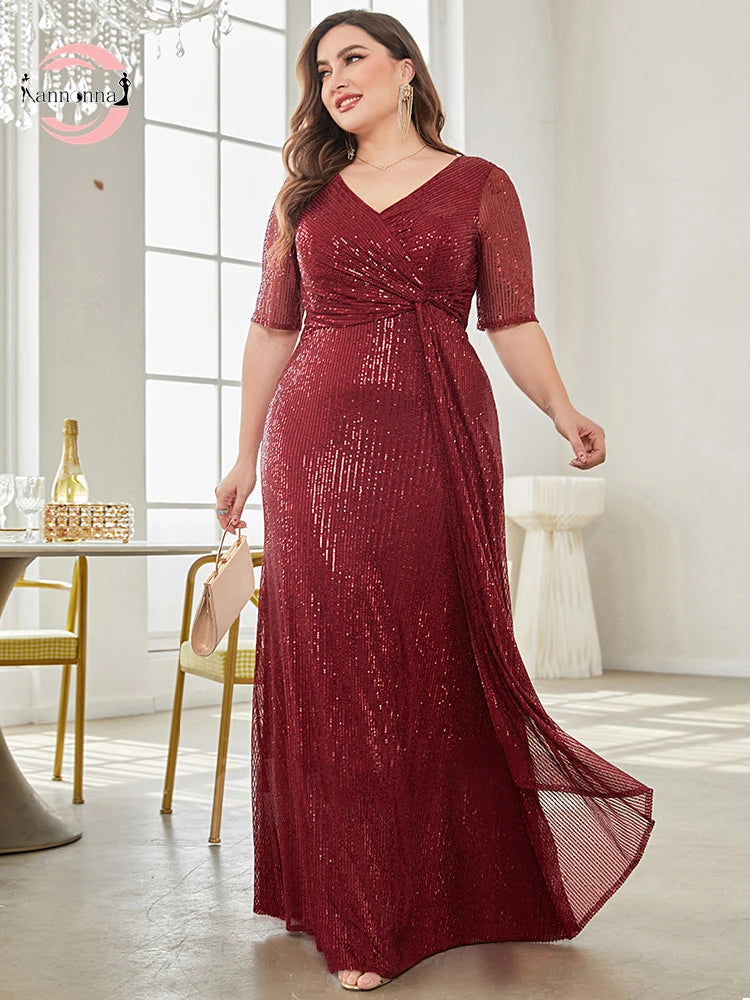 Plus Size Evening Dress | XUIBOL