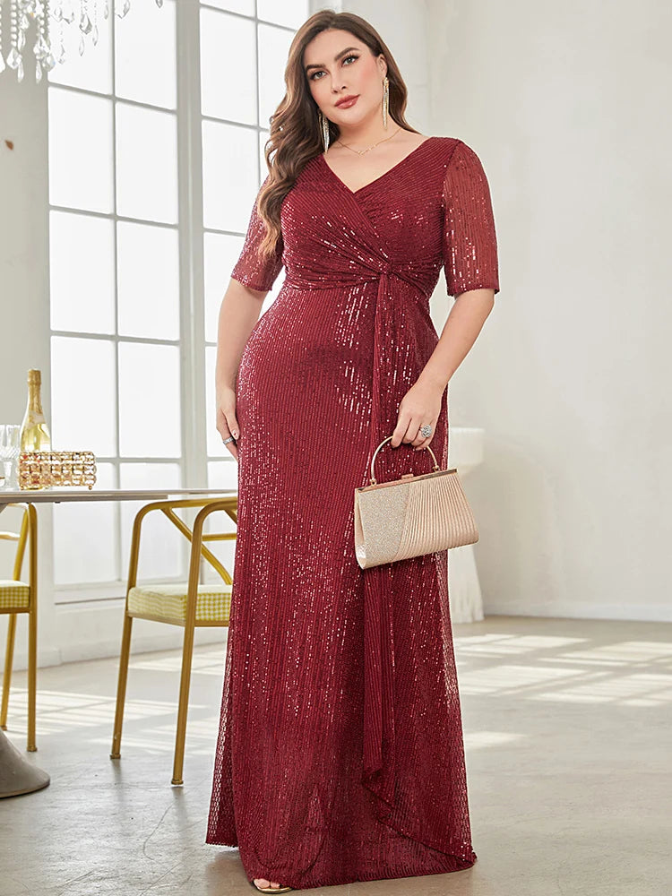 Plus Size Evening Dress | XUIBOL