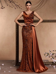 Sleeveless Mermaid Formal Dresses