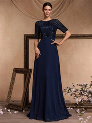 Sequin Formal Evening Dress