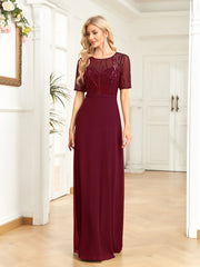 Sequin Formal Evening Dress