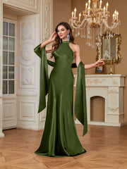 Elegant And Sexy Cross Thin Ribbon Fishtail Long Dress
