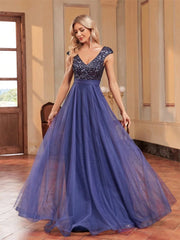 Women Long Formal A-Line Prom Party Dress Sleeveless Cocktail Dresses