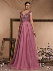 Women Long Formal A-Line Prom Party Dress Sleeveless Cocktail Dresses