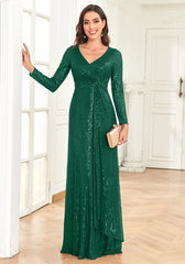 Women Wedding Party Sequins Dresses
