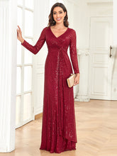Women Wedding Party Sequins Dresses
