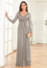 Women Wedding Party Sequins Dresses
