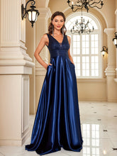 Sequin Sleeveless Bridesmaid Dress
