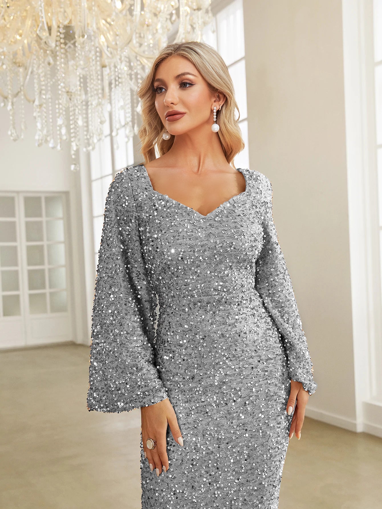 Sweetheart Neck Dress for you