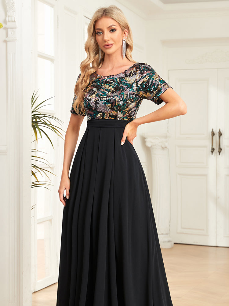 Black occasional dress voile fabric