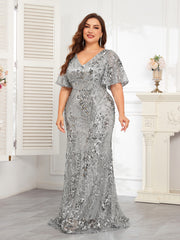 Plus Size  Formal Prom Dress