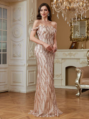 One shoulder backless sexy dress