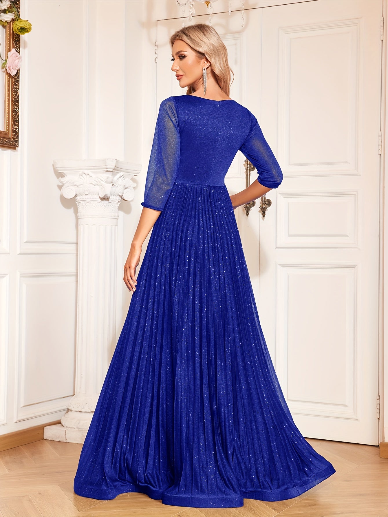 Maxi Length Bridesmaid Dress | XUIBOL