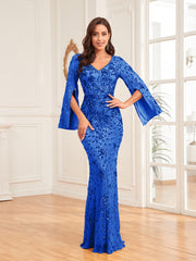 Long Sleeve Formal Dresses