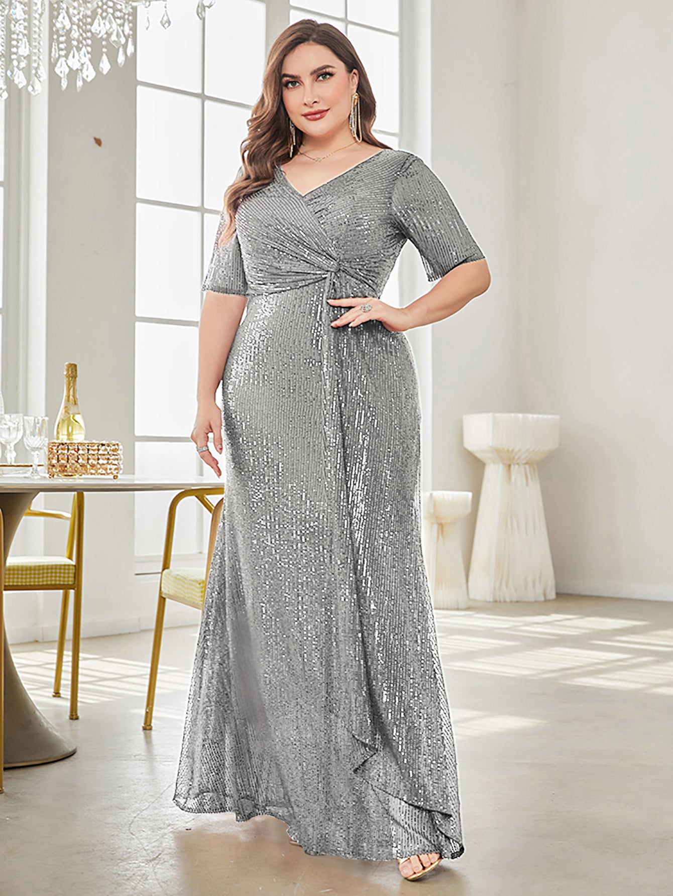 Plus Size Evening Dress | XUIBOL