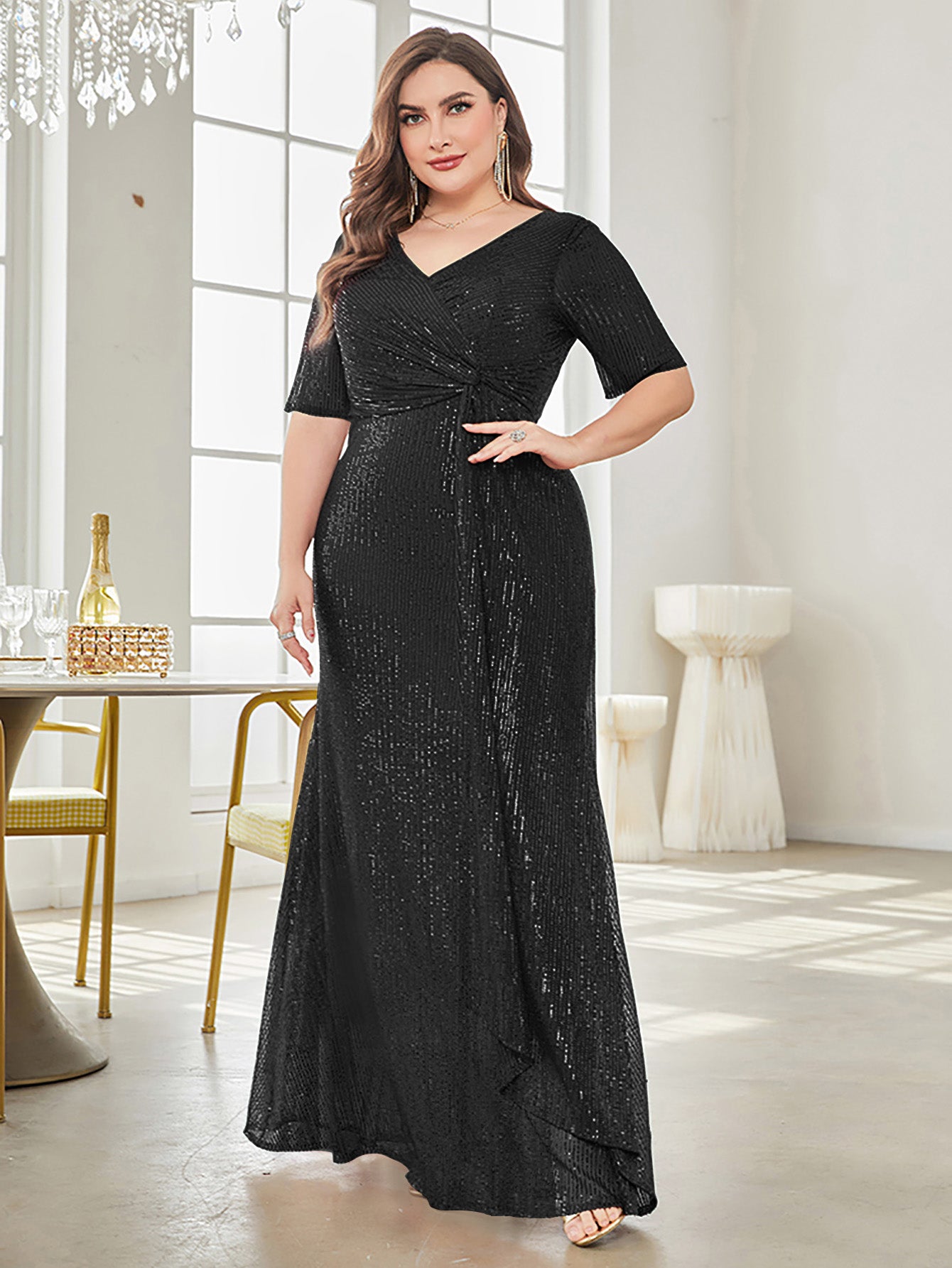 Plus Size Evening Dress | XUIBOL