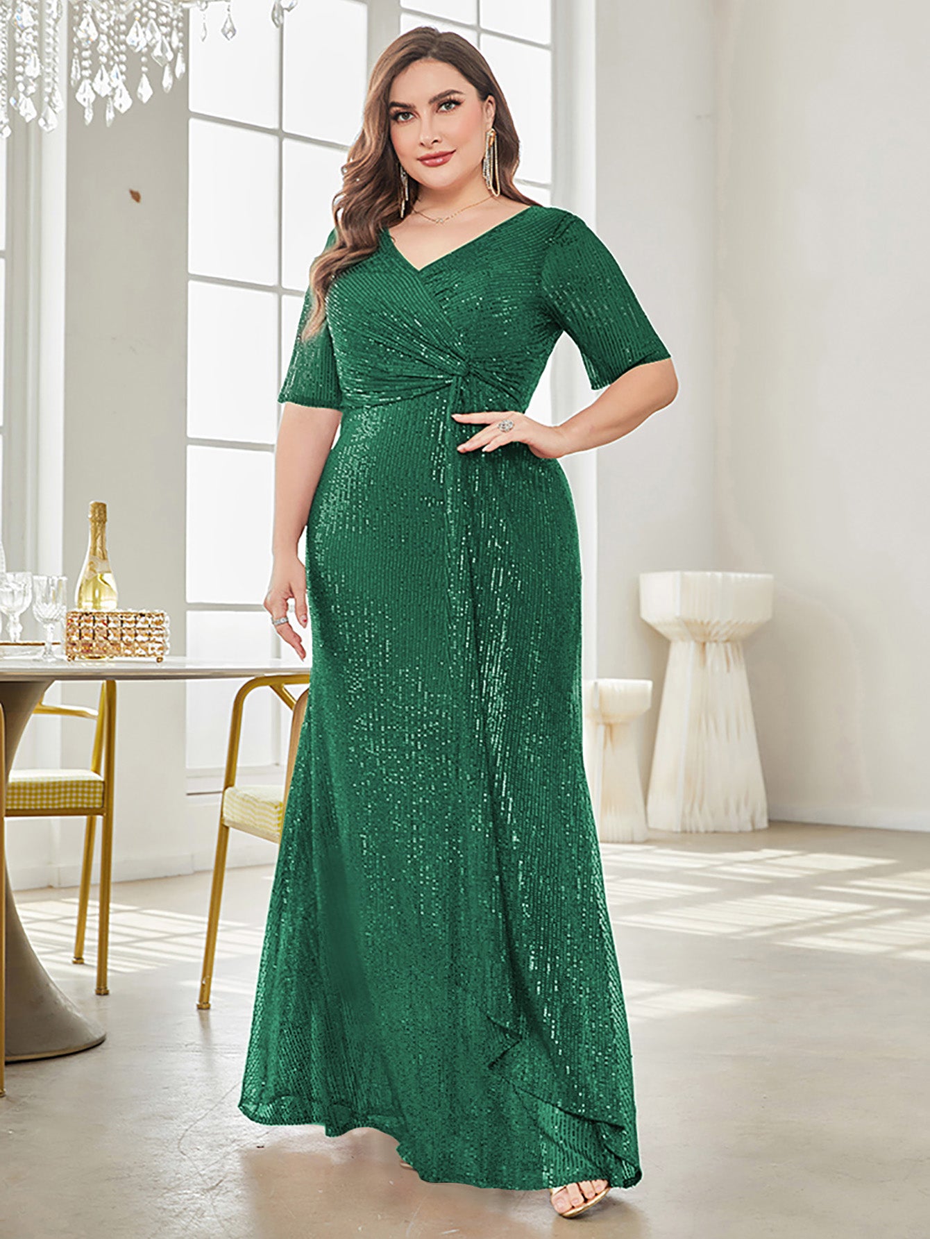 Plus Size Evening Dress | XUIBOL