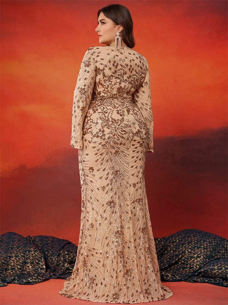 XUIBOL| Luxury Green Evening Dresses