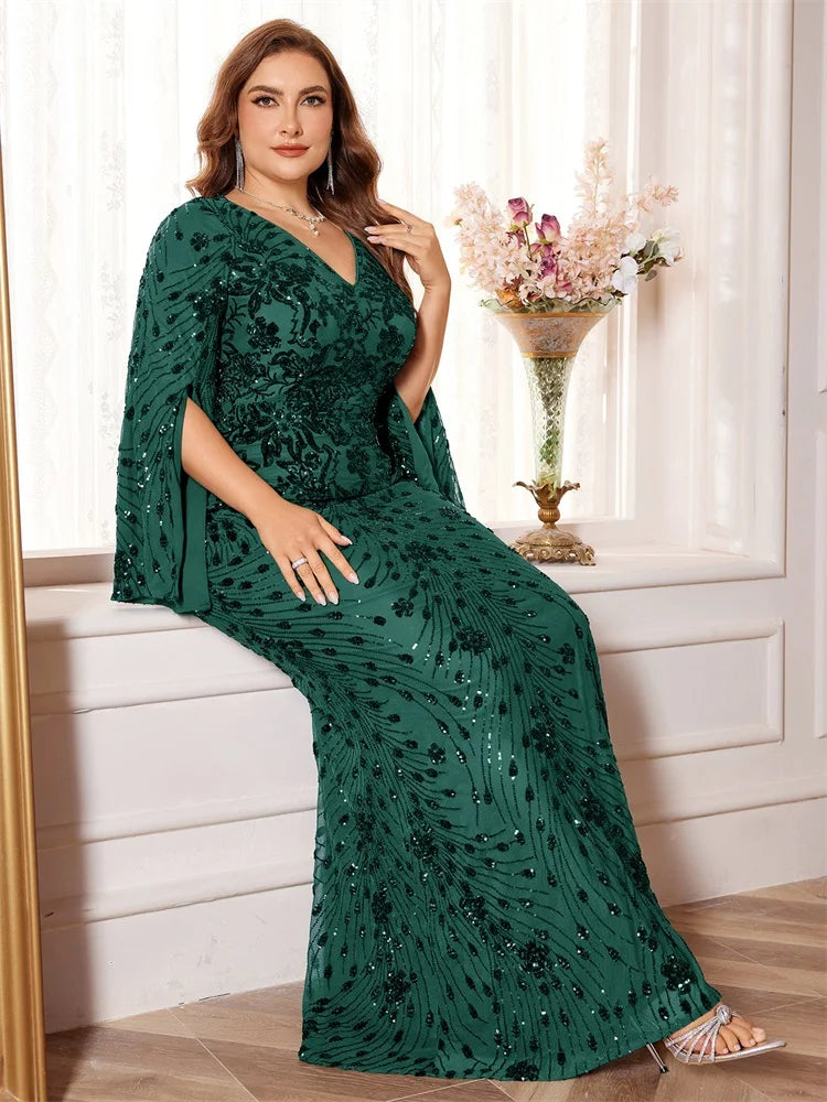 XUIBOL| Luxury Green Evening Dresses