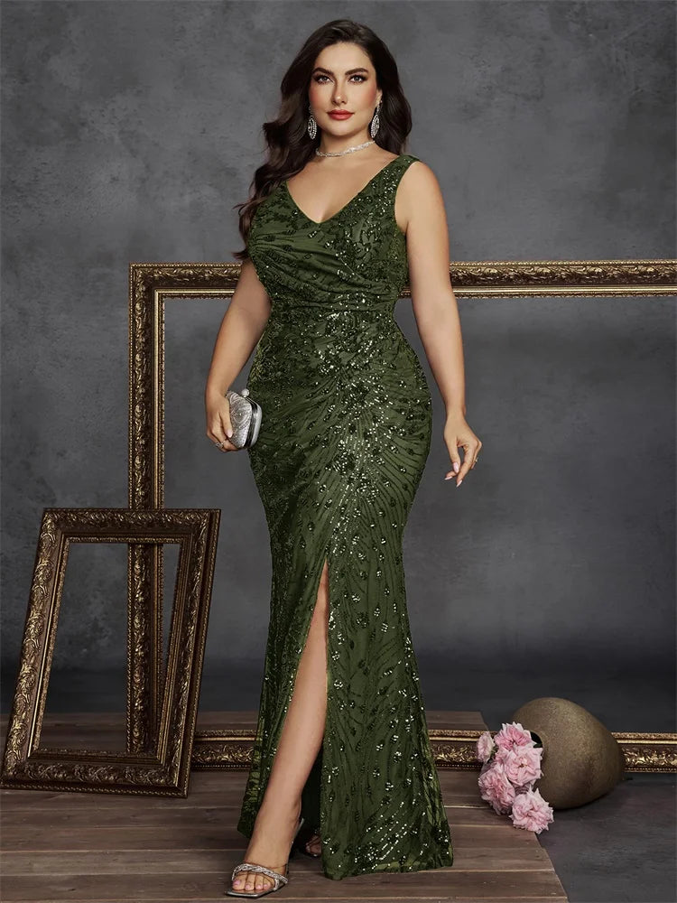 XUIBOL |  Plus Size Elegant Fashion Evening Dresses