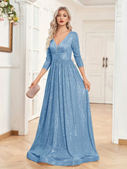 Sequined Maxi Dress