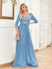 Sequined Maxi Dress