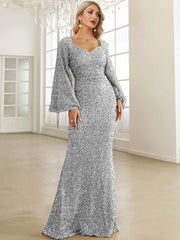 Elegant Evening Dress Party Maxi Dress Ladies Trailing Dresses