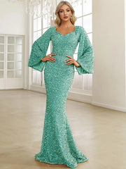 Elegant Evening Dress Party Maxi Dress Ladies Trailing Dresses